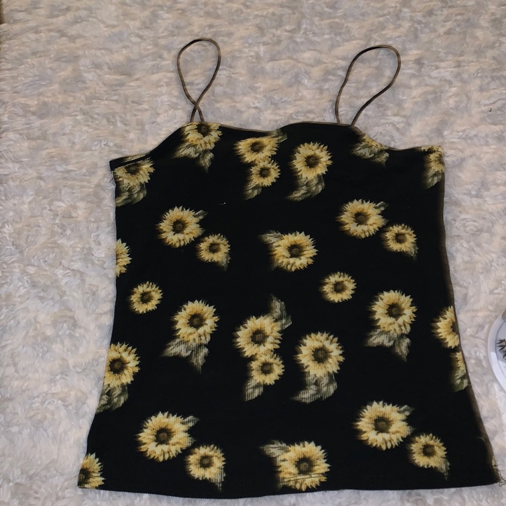 Sunflower tank top